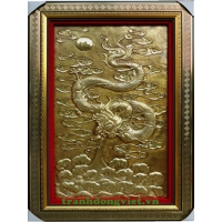 Tranh đồng phong thủy Mãnh Long Quá Hải, tranh nghệ thuật